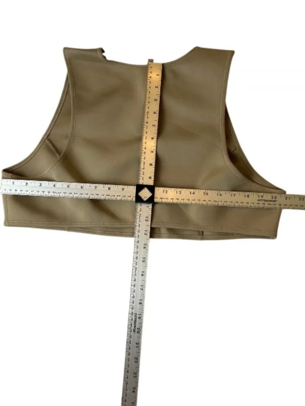 SKIMS Scuba High Neck Top Desert 4X Stretch Sculpt Fit (Lot #963)